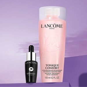NWT Lancôme Tonique Confort and Génifique Serum Set